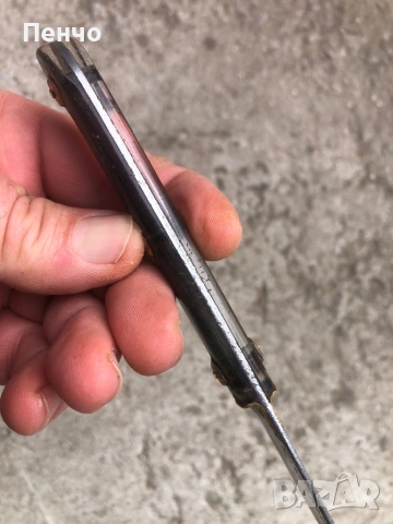 стар български нож, снимка 9 - Ножове - 40534102