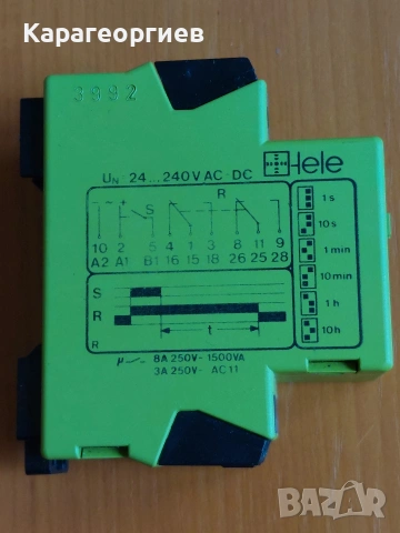 Реле за време Tele Haase, снимка 3 - Резервни части за машини - 53185255