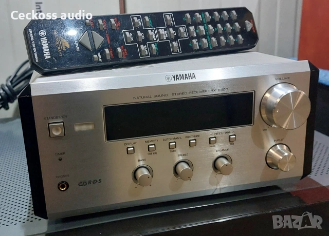 Стерео ресивър YAMAHA RX-E400 с дистанционно , снимка 3 - Ресийвъри, усилватели, смесителни пултове - 53816814