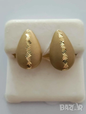 Нови златни обици 48845, 50998, 48776, 52140, снимка 7 - Обеци - 39881085