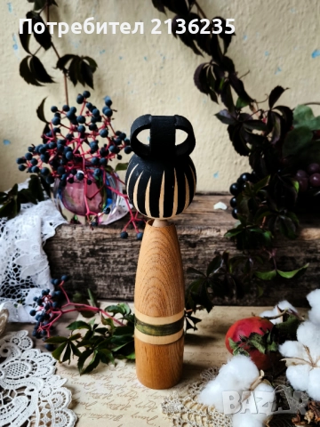 Японска кукла Kokeshi, снимка 2 - Колекции - 51991322