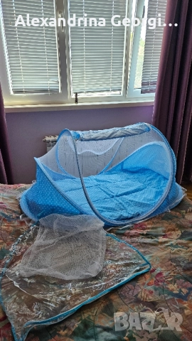 Сгъваемо преносимо легло за бебе , снимка 2 - Други - 51607120