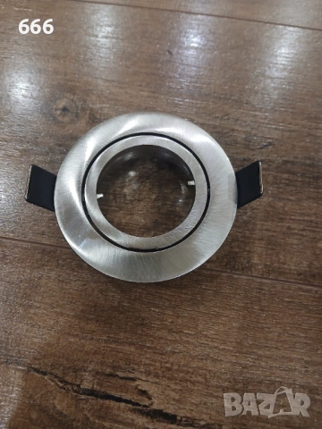 Комплект 6-бр рамки за LED лунички GU10 подвижна, снимка 8 - Други стоки за дома - 53329096