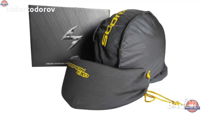 Мото Каска SCORPION EXO-R1 EVO 2 AIR Valere Red-Blue-White, снимка 7 - Аксесоари и консумативи - 52514056