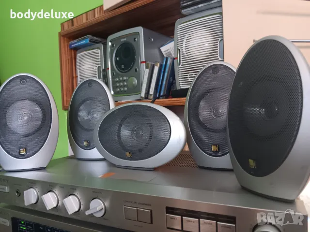 KEF HTS1001 сателити с център, снимка 1 - Тонколони - 48726324