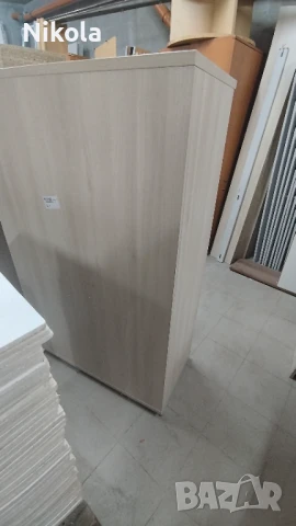 Двукрил гардероб с плъзгащи се врати и заключване - офис шкаф 90/150/46, снимка 13 - Шкафове и рафтове - 51280123