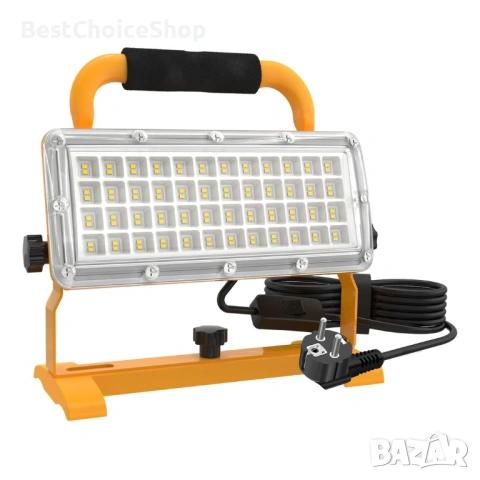 LED работна лампа 6500LM IP67 85-277V щепсел и ключ – 5000K