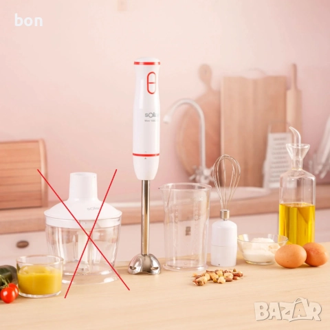 Пасатор SOLAC Mixo 1000 Chef, снимка 3 - Чопъри и пасатори - 51613454