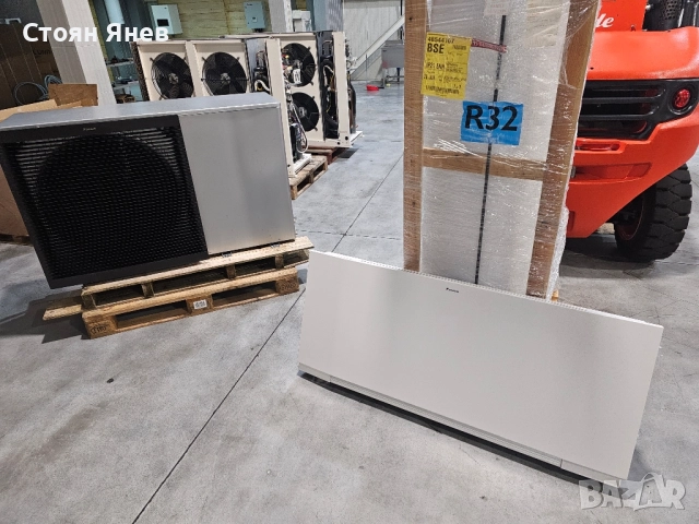 Термопомпа Daikin 12 KW + 5 конвектора Daikin + буфер 180 със серпентина