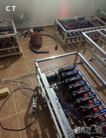 Майнинг ферма, ригове 5 гигахаша/ Mining Farm, rigs 5GH, снимка 2 - Друга електроника - 45891847