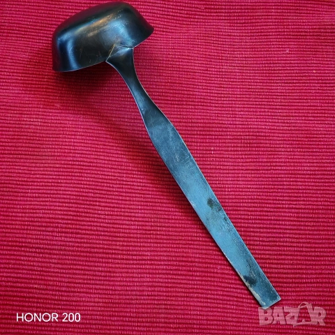 Посребрен черпак СССР. , снимка 2 - Антикварни и старинни предмети - 54239394