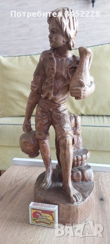 дърворезба за ценители височина 40см , снимка 7 - Декорация за дома - 53845562