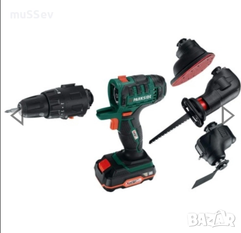 Акумулаторен уред 20В 4в1 на Парксайд , снимка 7 - Други инструменти - 51572814