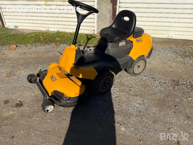 Косачка Stiga 12.5 к.с, снимка 3 - Градинска техника - 52829220