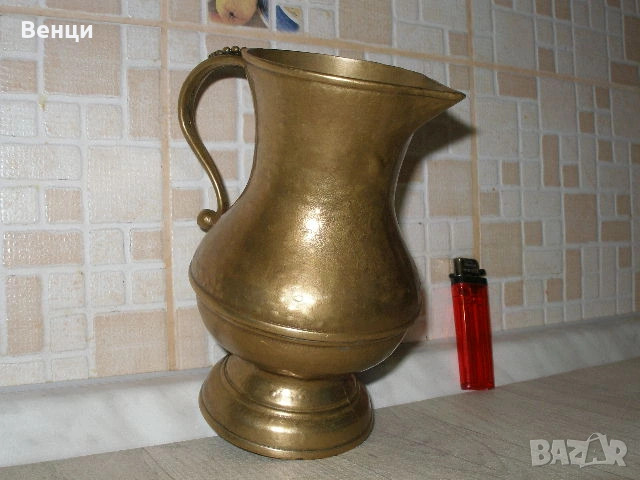 Бронзова Кана, снимка 13 - Антикварни и старинни предмети - 53016686