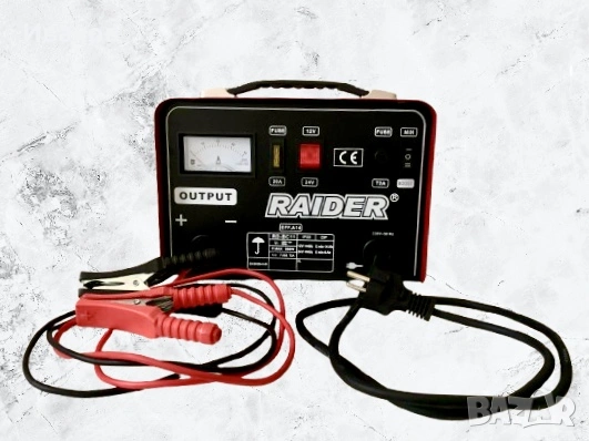 Ново Зарядно за акумулатор RAIDER RD-BC11 / 3.5 A, 25-135 Ah