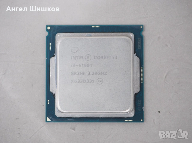 Intel Core I3-6100T SR2HE 3200MHz L2-512KB L3-3MB TDP-35W Socket 1151, снимка 1