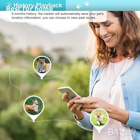 TK911Pro GPS нашийник за проследяване на кучета-тракер, снимка 5 - За кучета - 49399998