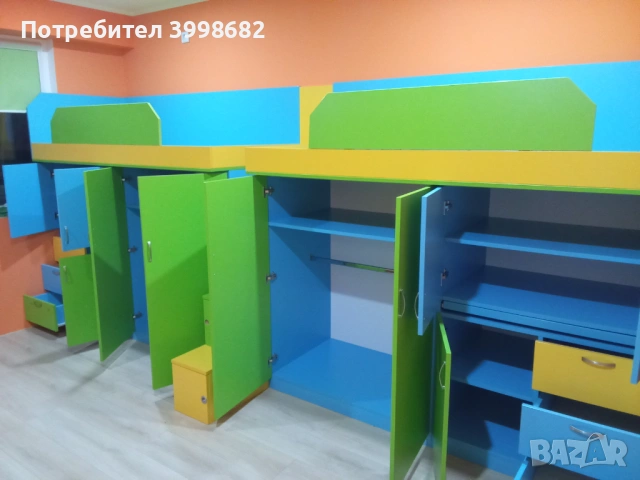 Детски легла-4 в 1, снимка 7 - Мебели за детската стая - 53413986