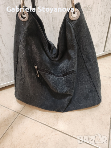 Дамска чанта, естествена кожа , снимка 6 - Чанти - 45040949