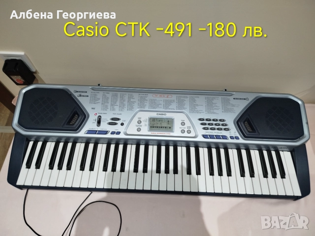 Синтезатор Casio CTK 491