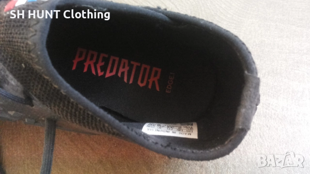 ADIDAS PREDATOR EDGE.1 FG J GW2362 Football Boots Размер EUR 34 / UK 2 бутонки за футбол 337-14-S, снимка 17 - Футбол - 52641850