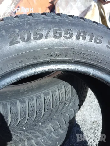 Зимни гуми Kumho 205*55/16 , снимка 3 - Гуми и джанти - 48101789