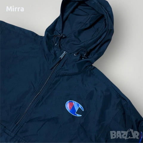 Champion Hooded Anorak Winbreaker Jacket, снимка 2 - Спортни дрехи, екипи - 52057759