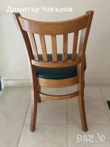 Продавам 30 бр.трапезни столове от масивно дърво, снимка 3 - Столове - 51083223