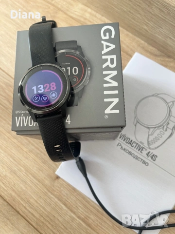 Garmin Vivoactive 4 спортен смарт часовник , снимка 2 - Мъжки - 54225646