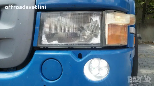 2 Броя Комплект LED Диодни Халогени за Scania Скания P G R T след 2004, снимка 2 - Аксесоари и консумативи - 48043372