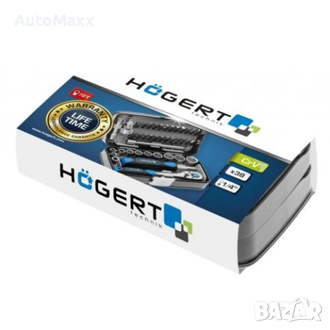 Högert Technik - Комплект инструменти 38 бр HT1R462

, снимка 2 - Гедорета - 53343324