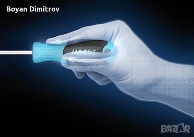 Комплект отвертки HAZET 811/6, снимка 6 - Отвертки - 53971349