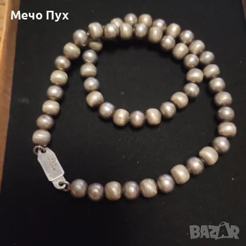 Сребърна огърлица (343), снимка 6 - Колиета, медальони, синджири - 49850792