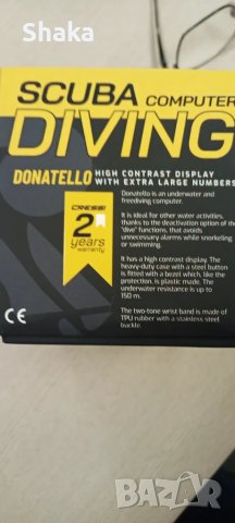 Продавам нов водолазен компютър-часовник Cressi Donatello, снимка 2 - Водни спортове - 48054082