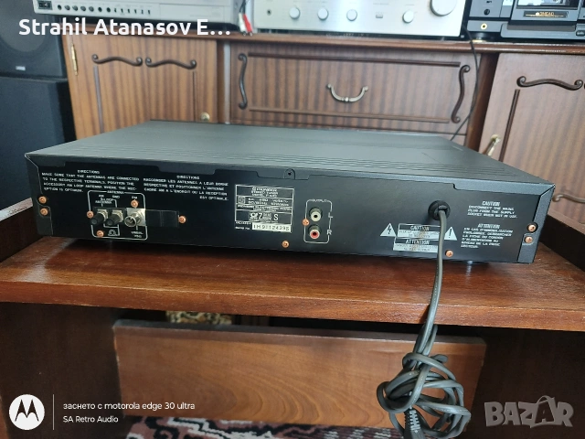 Pioneer F-443 Стерео Тунер, снимка 8 - Радиокасетофони, транзистори - 54088672