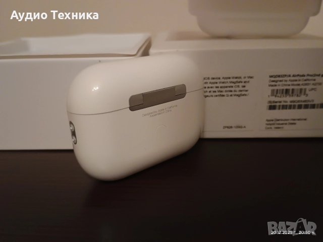 Чисто нови НЕУПОТРЕБЯВАНИ слушалки Apple AirPods Pro 2 generation, снимка 7 - Bluetooth слушалки - 52864410