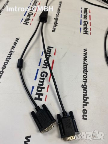  Сериен кабел RS232 ( 2 бр.)  DB9 Мъжки към букса 9pin - 3m, снимка 4 - Друга електроника - 45092285