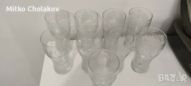 Продавам комплект 6 броя коледни чаши Кока-Кола, снимка 2 - Чаши - 49336351