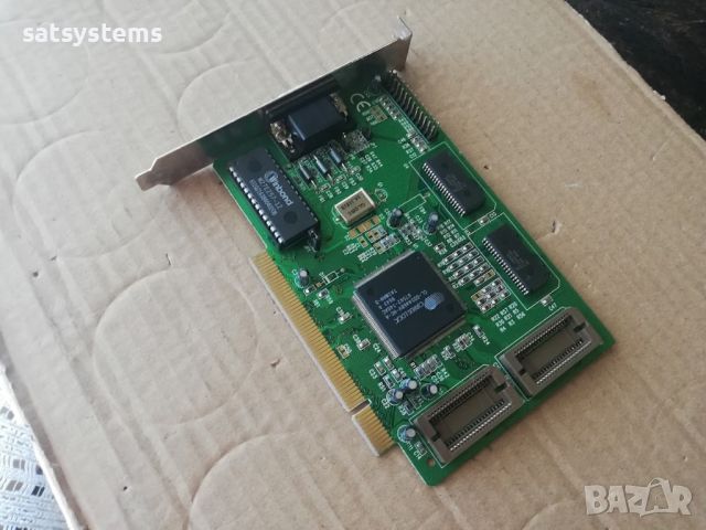 Видео карта Cirrus Logic CL-GD5446BV 1MB PCI, снимка 4 - Видеокарти - 46541055