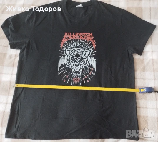 Тениска с принт PARKWAY DRIVE/KILLSWITCH ENGAGE / LAMB OF GOD/ IN FLAMES, снимка 3 - Тениски - 50483637