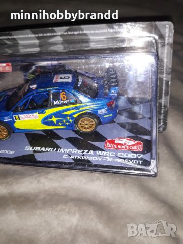 Opel Manta 400 Alpine Renault A310 Subaru Imreza Wrc 1.43 Eaglemoss Rally Monte-Carlo, снимка 5 - Колекции - 46523317