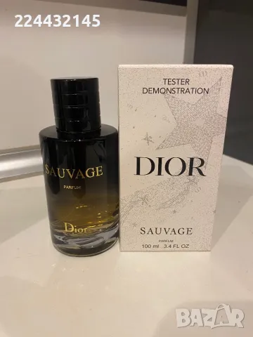 Dior Sauvage Parfum Limited Edition 100 ml Tester , снимка 2 - Мъжки парфюми - 46922061