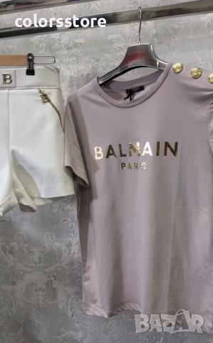 Дамска тениска Balmain-Br220re, снимка 1 - Тениски - 46186465