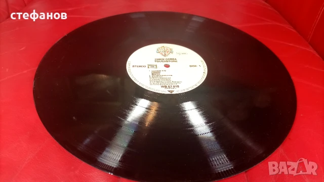 Дългосвиреща грамофонна плоча на CHICK COREA  „TOUCHSTONE”, Германия, Франция, снимка 5 - Грамофонни плочи - 50737709
