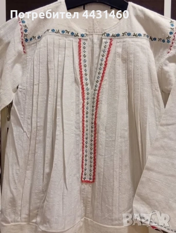 Северняшка риза - чиста, без петна, неносена, снимка 2 - Антикварни и старинни предмети - 53686606