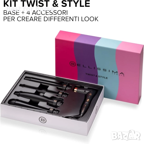 Bellissima Imetec Twist & Style, Маша за къдрене, снимка 2 - Други - 52350954