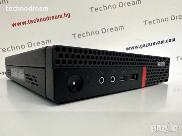 Мини компютър Lenovo ThinkCentre M720q-Intel Core i3-8100T/ 8GB RAM / 256GB SSD, снимка 3 - За дома - 51668459