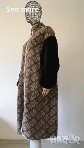 UGG Australia Sherpa дамско ефектно палто М, снимка 4 - Палта, манта - 53178132