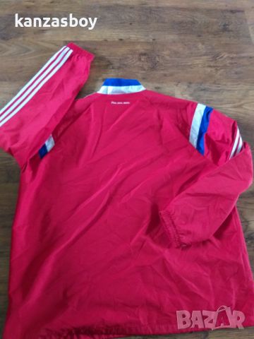 ADIDAS BAYERN MÜNICH 2014 2015 HOME FOOTBALL JACKET - футболно горнище 2ХЛ КАТО НОВО, снимка 9 - Спортни дрехи, екипи - 45407319